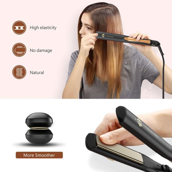 $86.99 Hair Straightener Titanium Plate 4/5 Mini Flat Iron,Perfect Travel Size - Picture 3 of 9